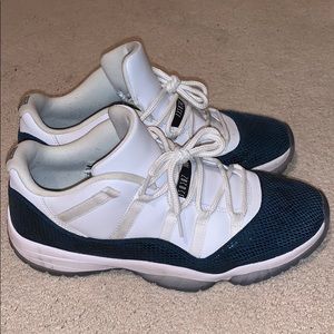 Jordan 11 Snakeskin blue